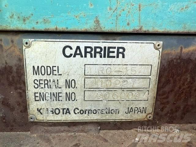 Kubota RG-15 Minigravemaskiner