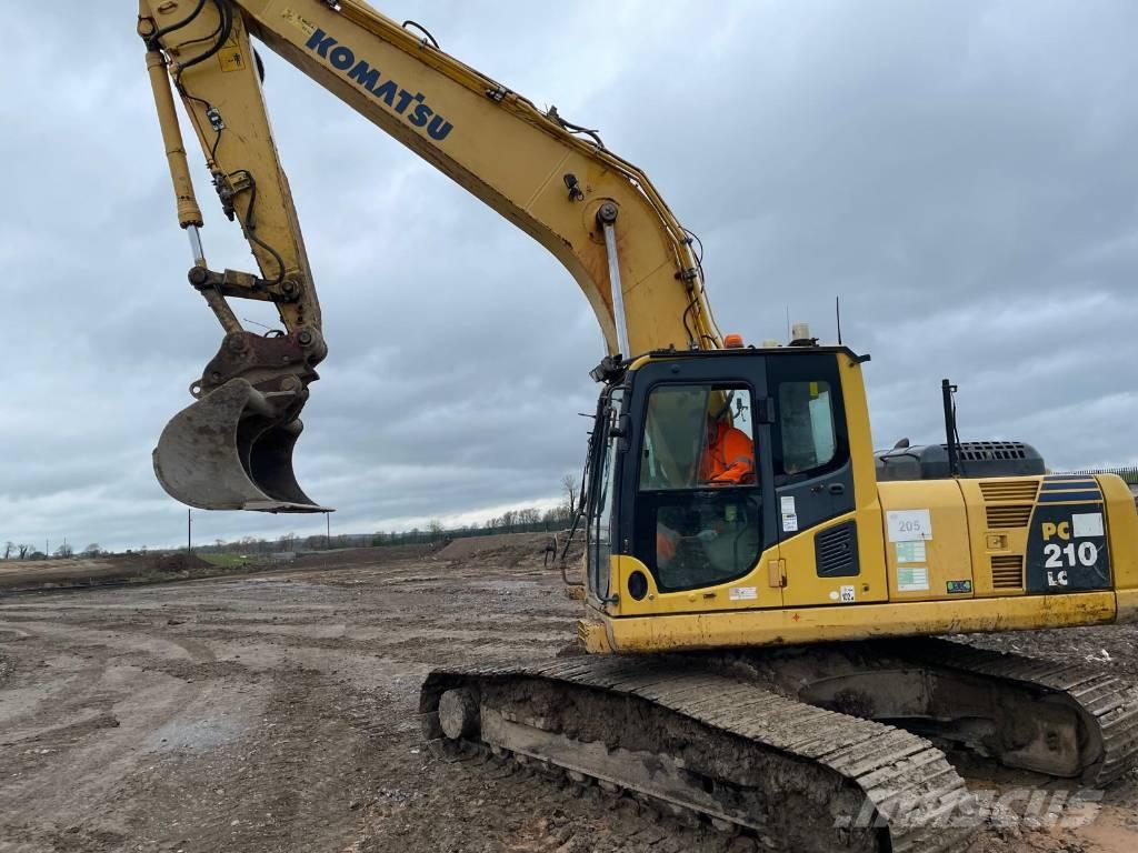 Komatsu PC210LC-8 Gravemaskiner på larvebånd