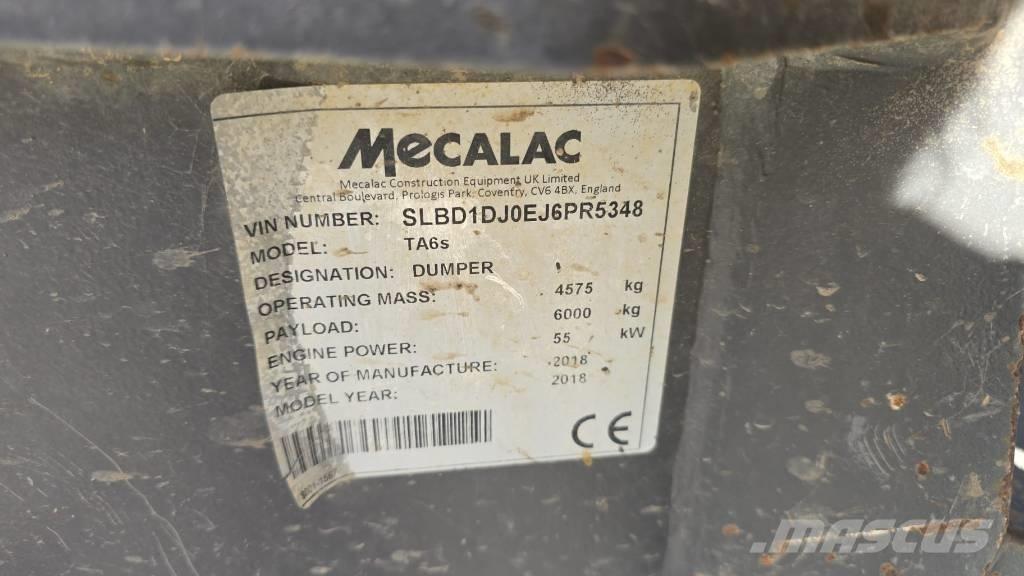 Mecalac TA 6 S Terrængående lastbiler