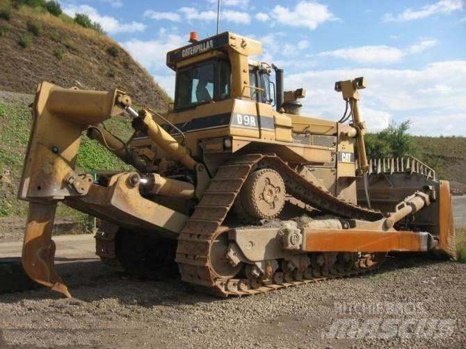 CAT D9R Bulldozer på larvebånd