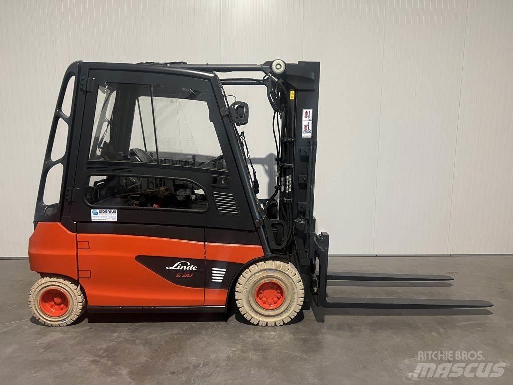 Linde E30L-01 El gaffeltrucks