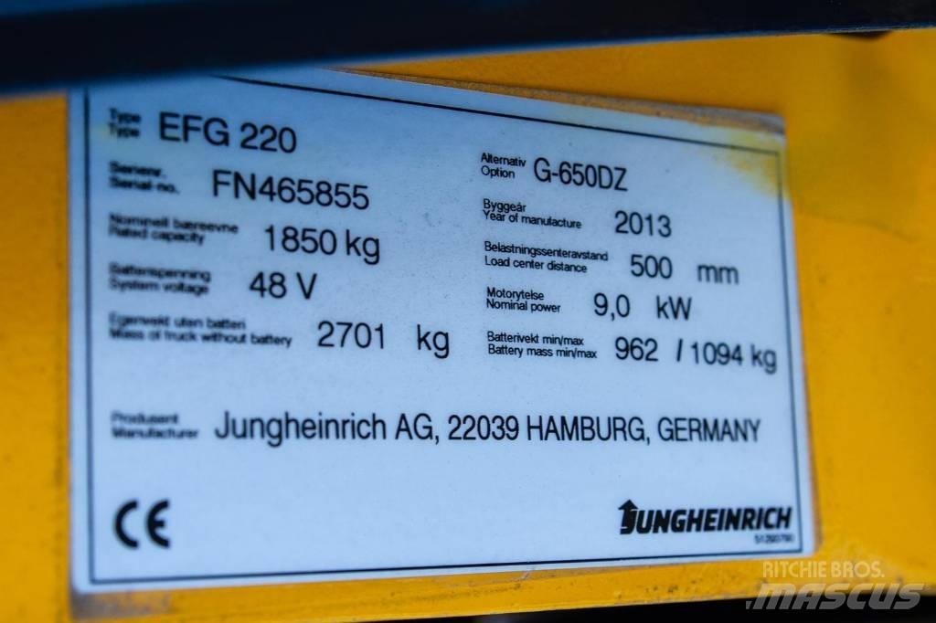 Jungheinrich EFG 220 El gaffeltrucks