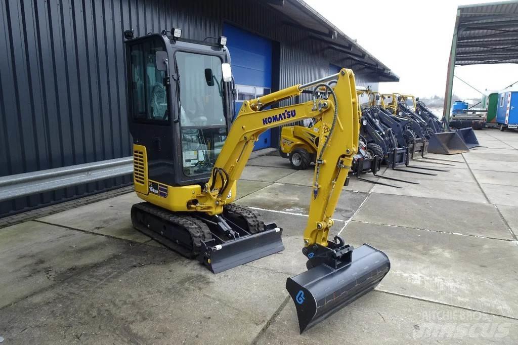Komatsu PC16R HS Gravemaskiner på larvebånd