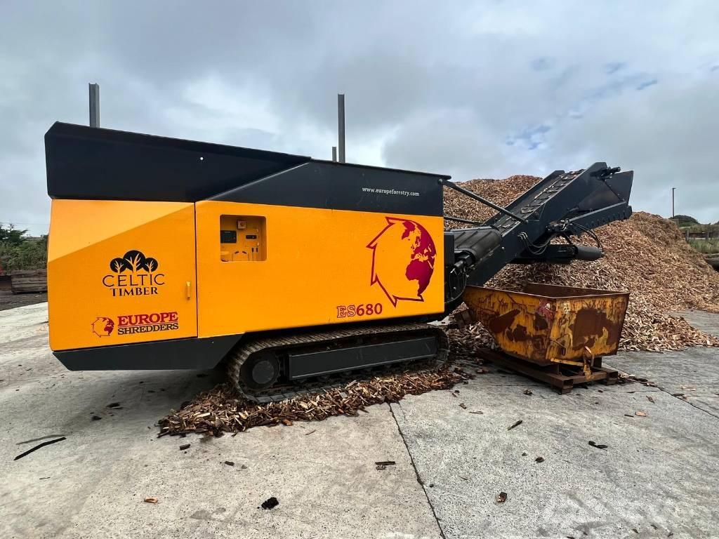 Euro Shredder ES680 Flishuggere / neddelere