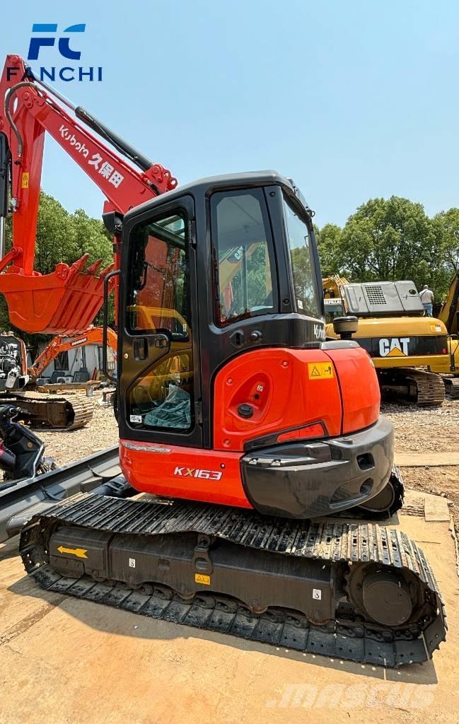 Kubota 163 Gravemaskiner på larvebånd