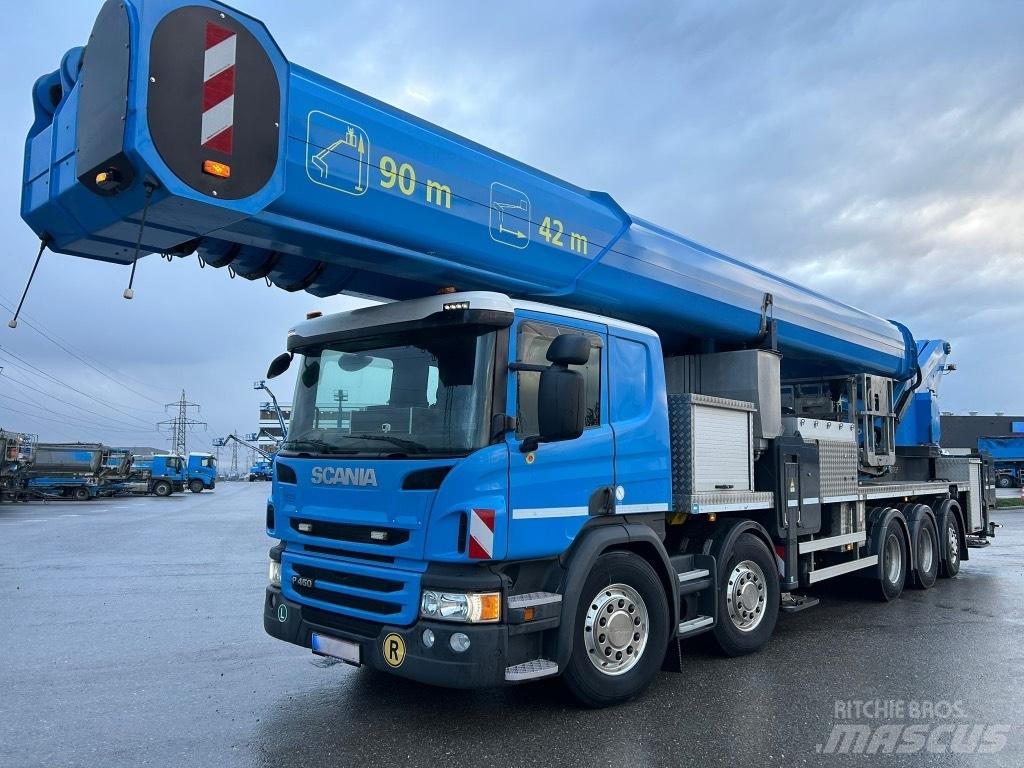 Scania P 450 Lastbilmonterede lifte