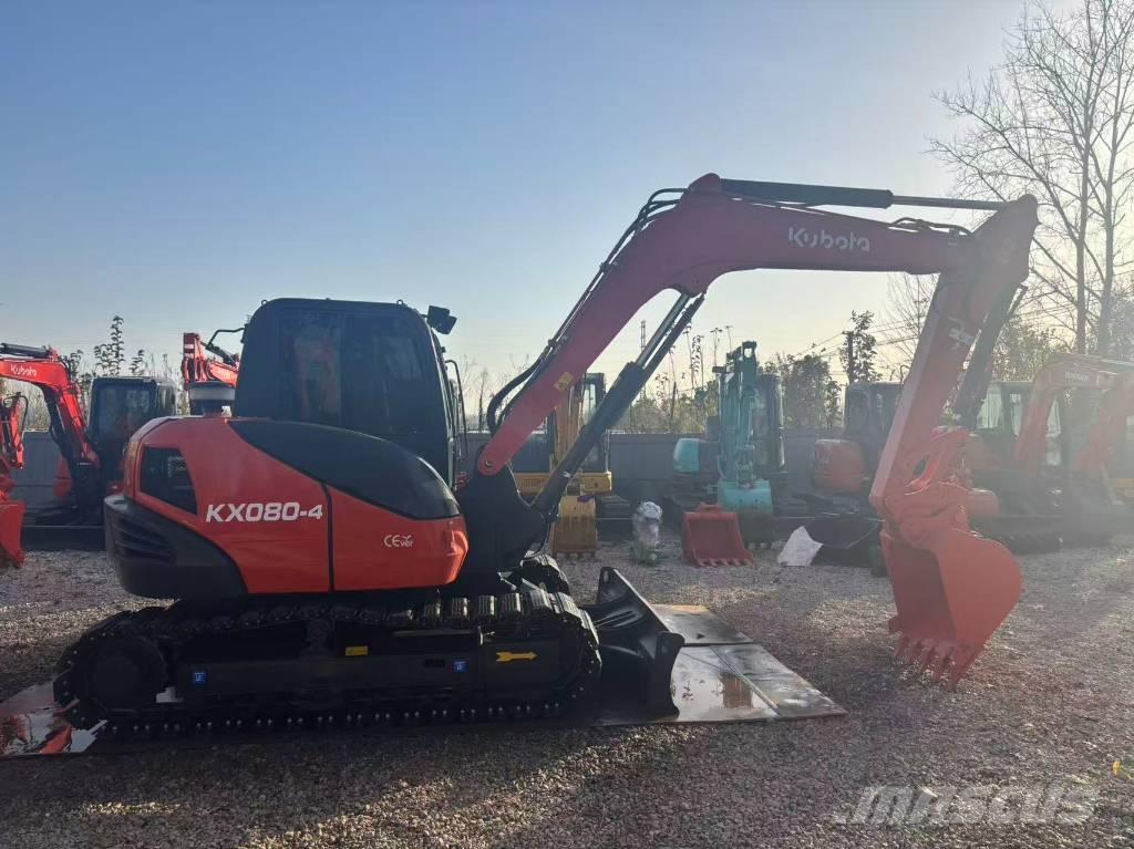 Kubota KX 080-4 Midi-gravemaskiner 7t - 12t