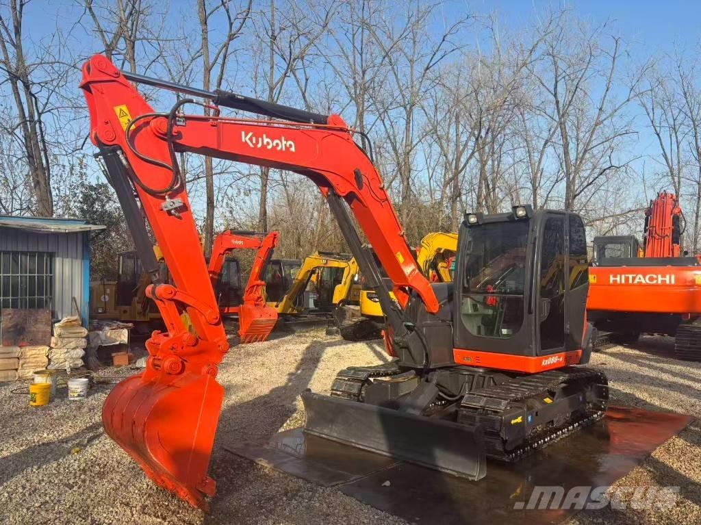 Kubota KX 080-4 Midi-gravemaskiner 7t - 12t