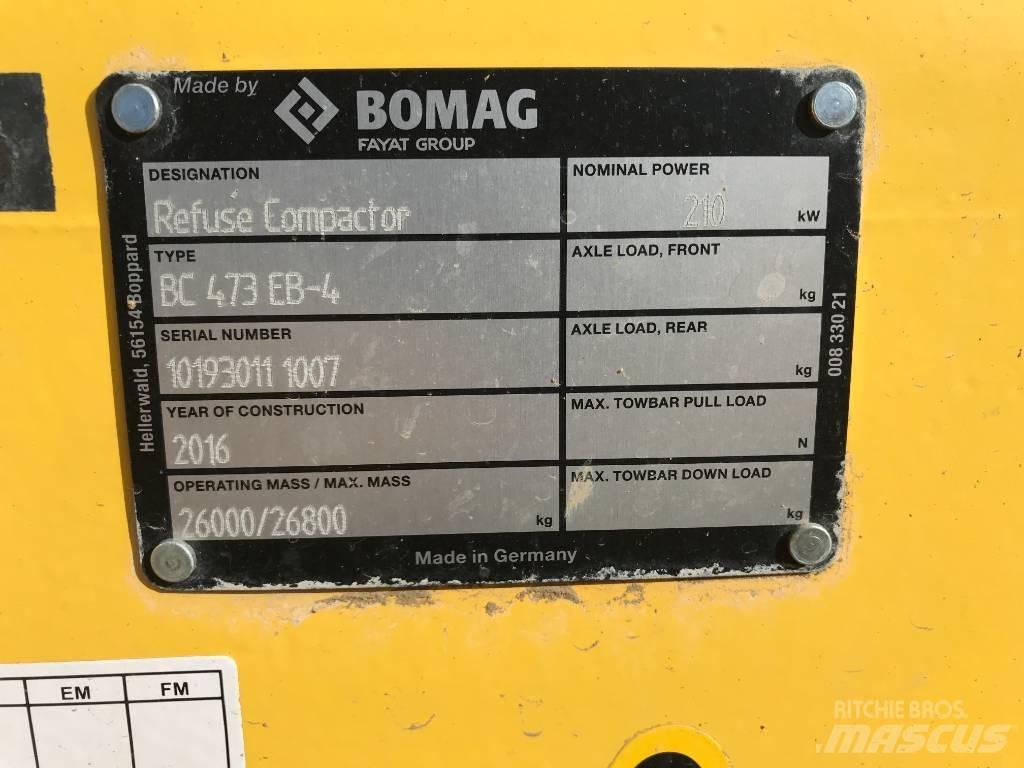 Bomag BC473EB-4 Enkelt tromle