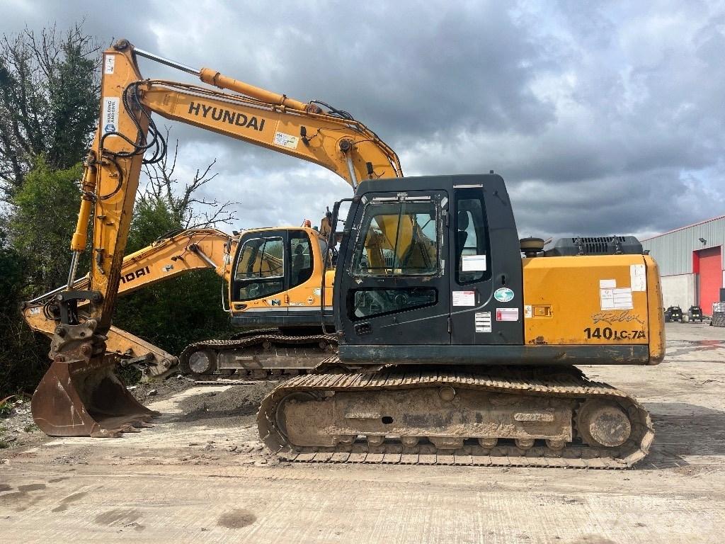Hyundai 140LC-7A Gravemaskiner på larvebånd