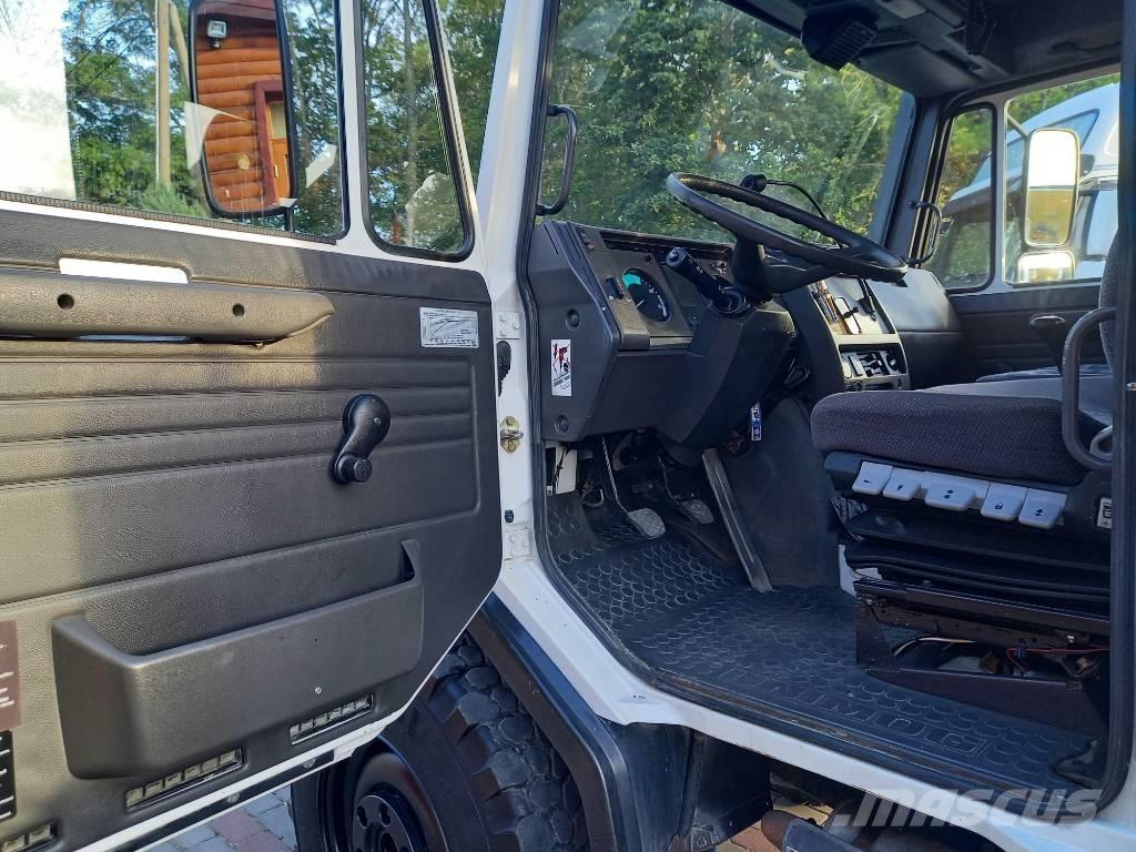 Unimog UNIMOG 4X4 Lastbil med kran