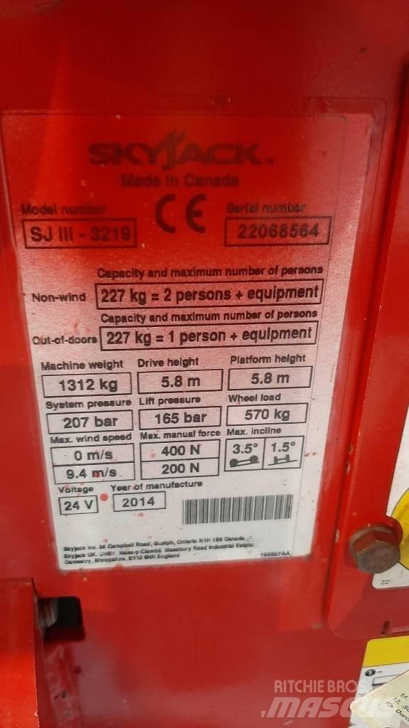 SkyJack SJIII 3219 Saxlifte