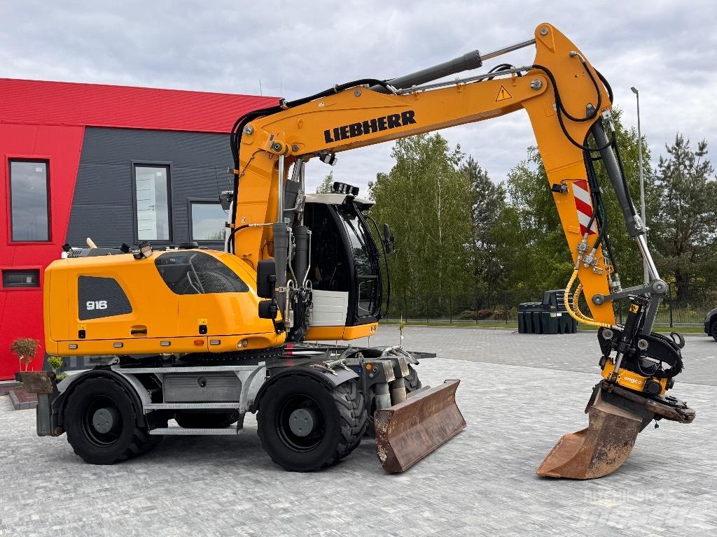 Liebherr A 916 Gravemaskiner på hjul