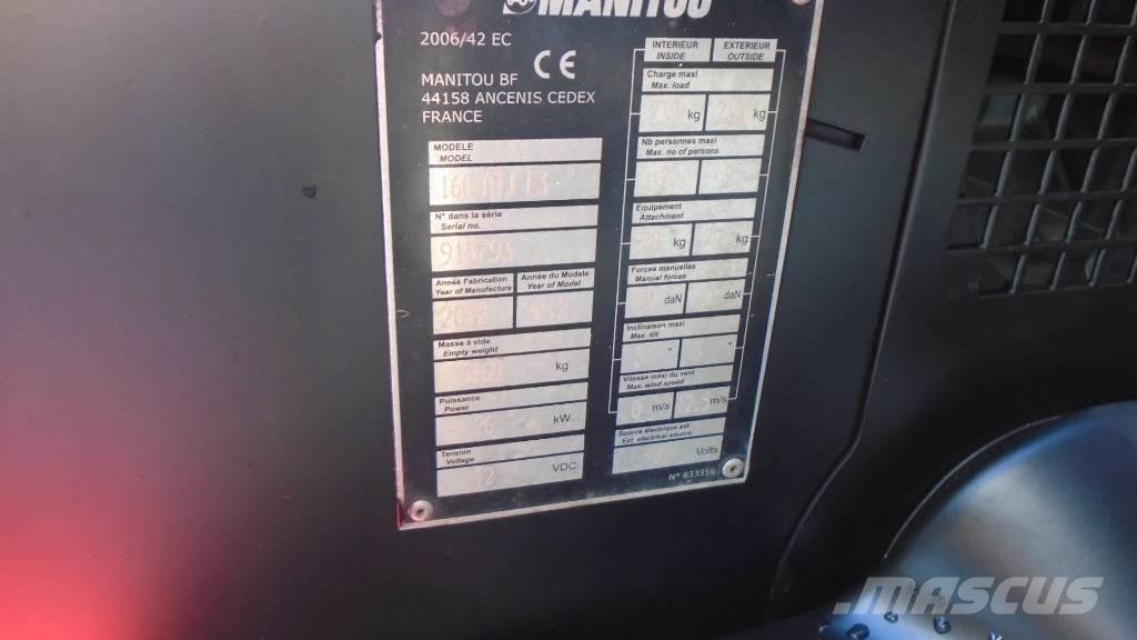 Manitou ATJ 160 Bomlifte med knækarm