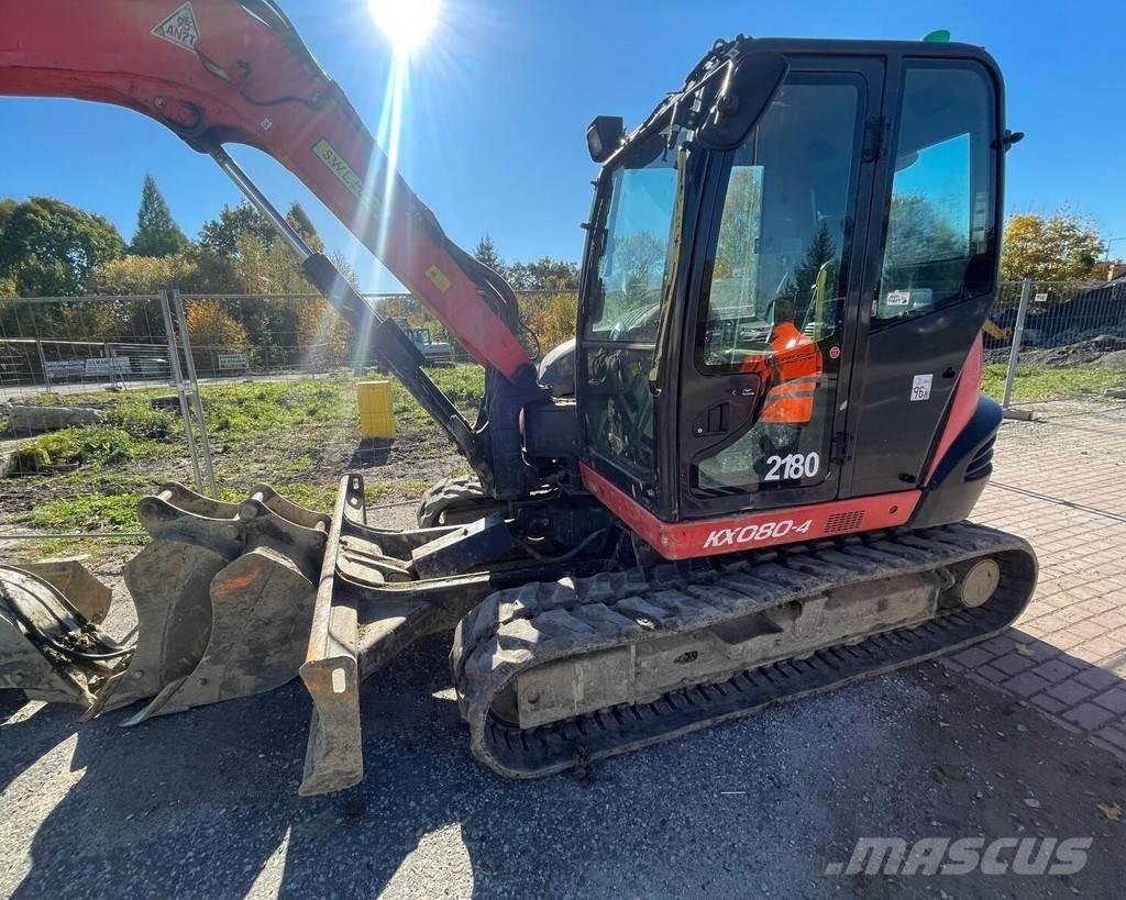 Kubota KX-080-4 Minigravemaskiner