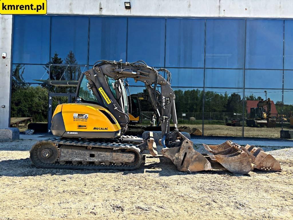 Mecalac 8 MCR Midi-gravemaskiner 7t - 12t