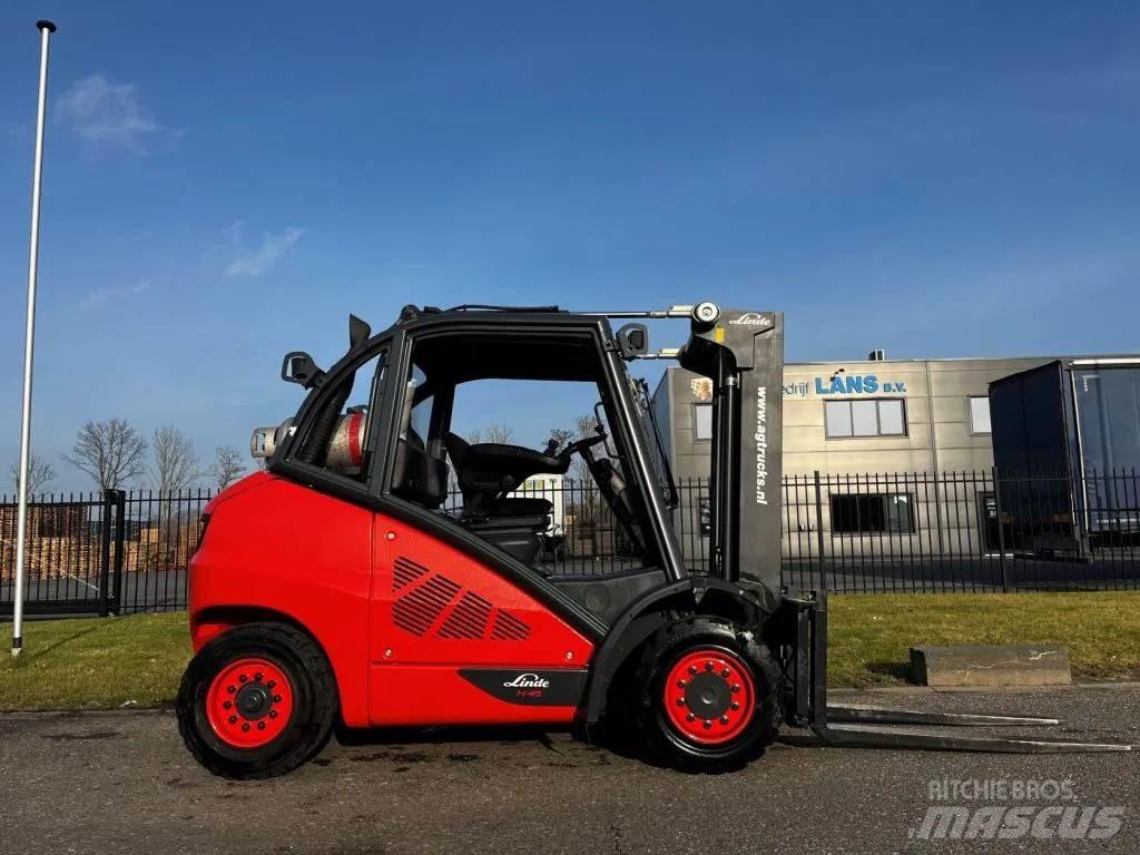 Linde H45T-02 LPG gaffeltrucks