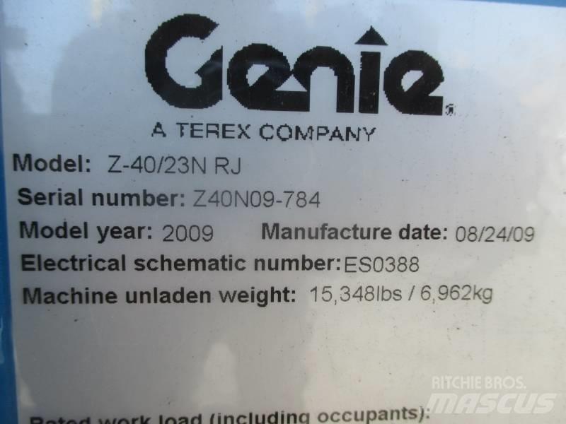 Genie Z 40/23 N RJ Bomlifte med knækarm