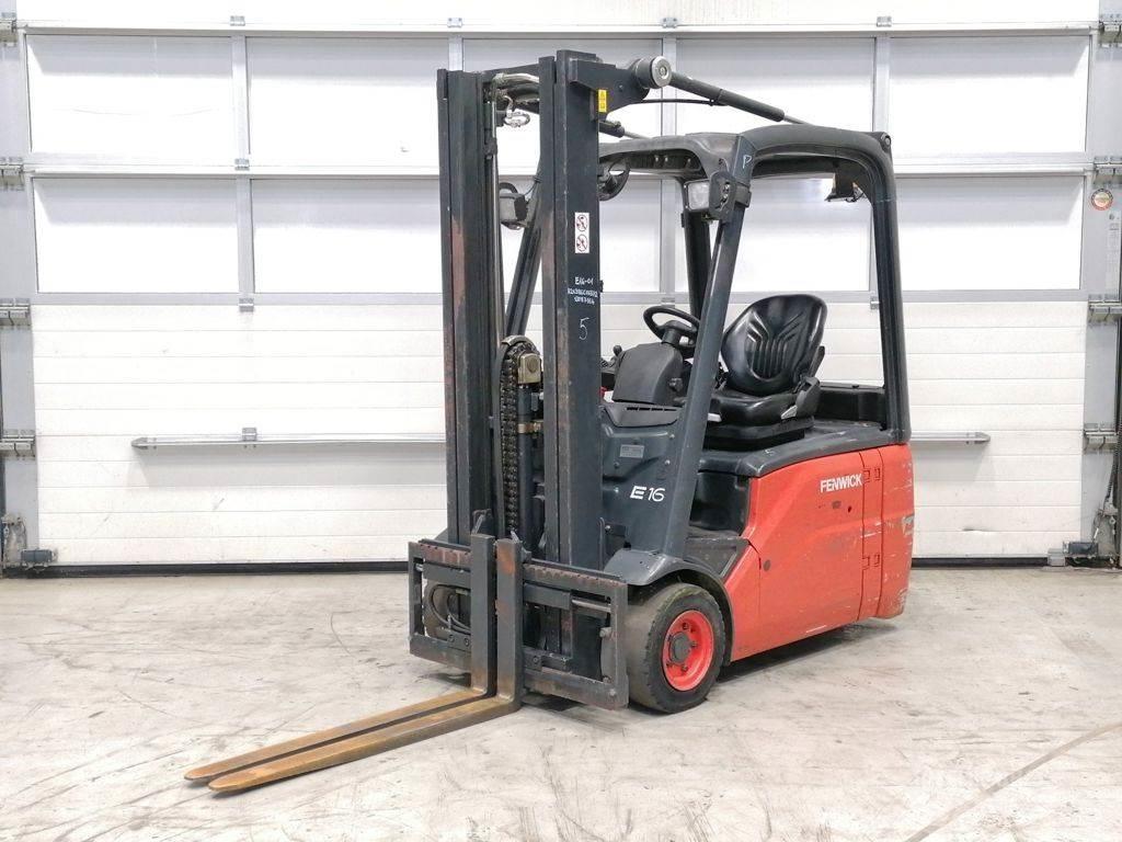 Linde E16 El gaffeltrucks