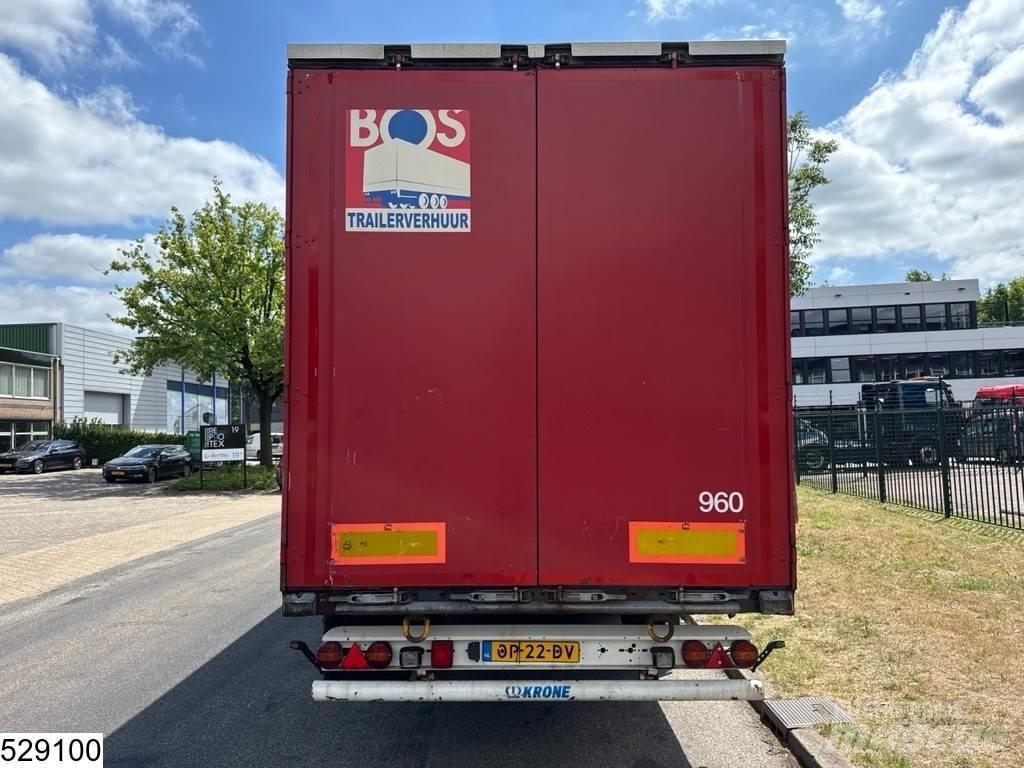 Krone Tautliner Semi-trailer med Gardinsider