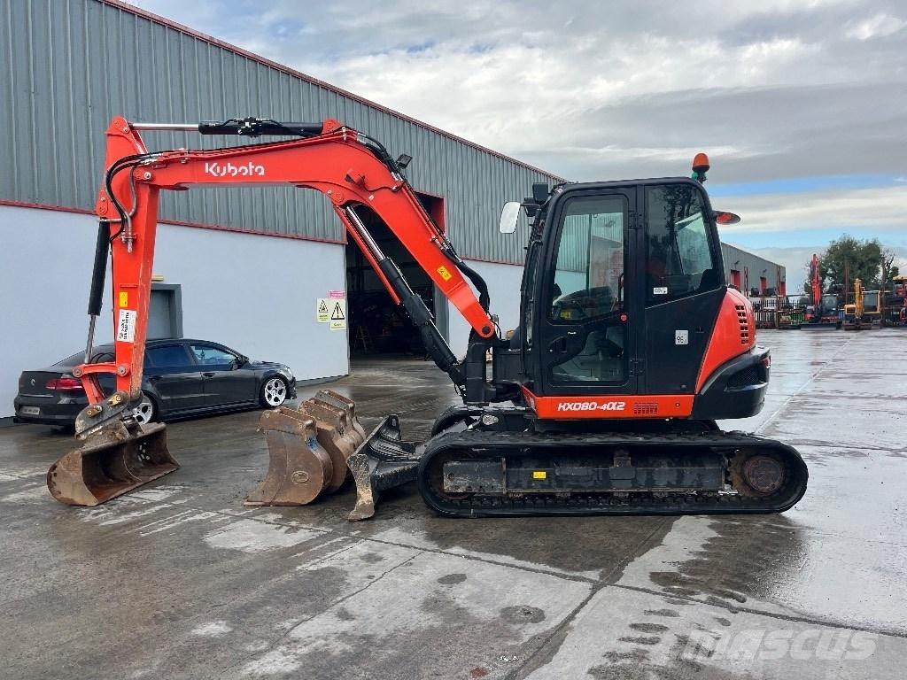 Kubota KX 080-4 Midi-gravemaskiner 7t - 12t