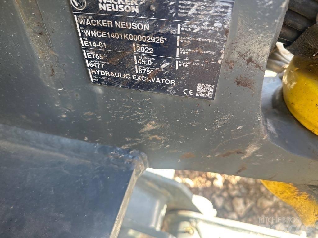 Wacker Neuson ET65 Gravemaskiner på larvebånd