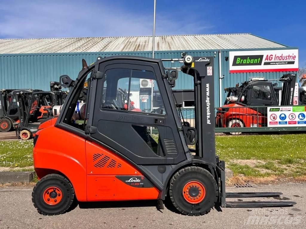 Linde H35T-02 LPG gaffeltrucks