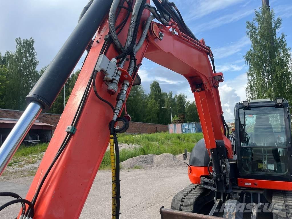 Kubota KX 080 Midi-gravemaskiner 7t - 12t
