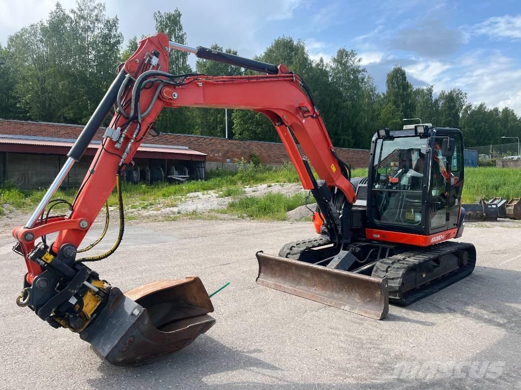 Kubota KX 080 Midi-gravemaskiner 7t - 12t