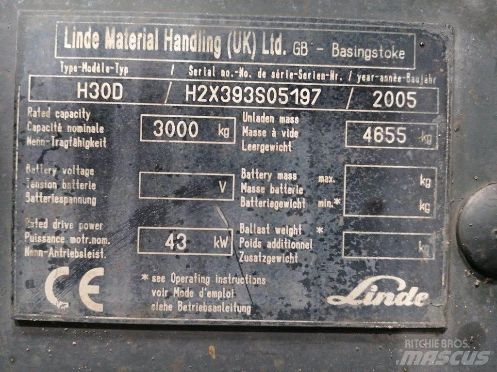 Linde H30D Diesel gaffeltrucks