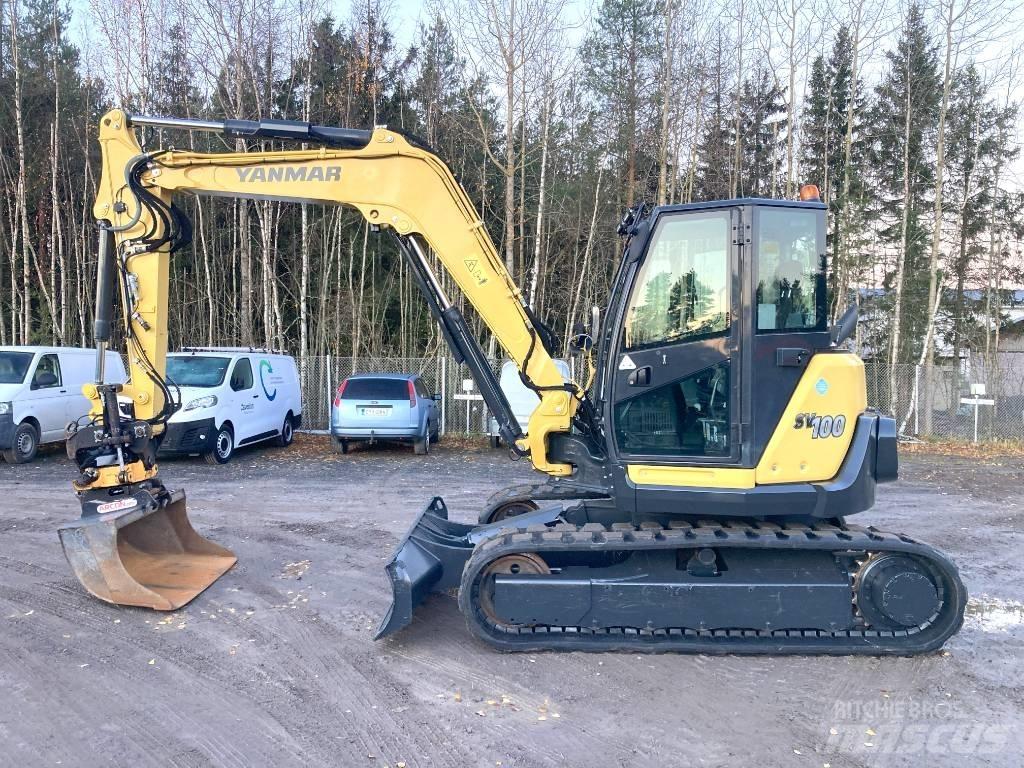 Yanmar SV 100-2A Midi-gravemaskiner 7t - 12t