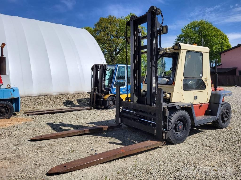 Mitsubishi FD 60 Diesel gaffeltrucks