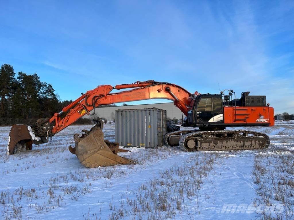 Hitachi ZX 490 LCH Gravemaskiner på larvebånd