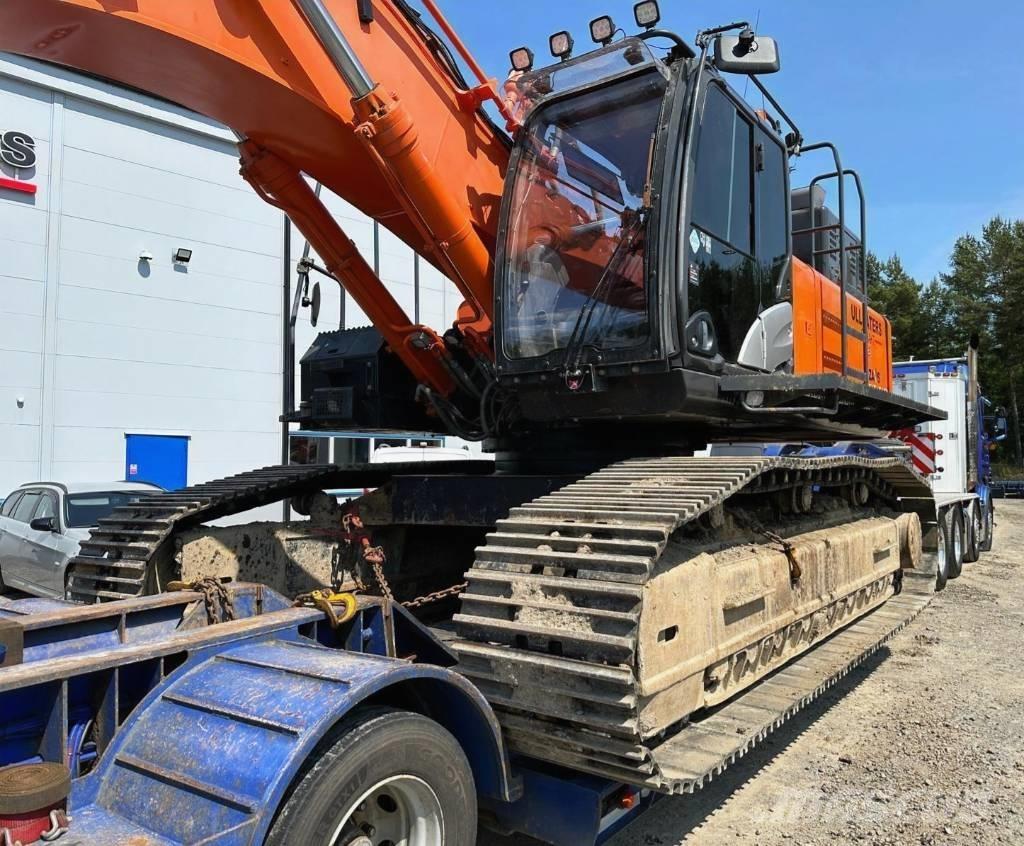 Hitachi ZX 490 LCH Gravemaskiner på larvebånd
