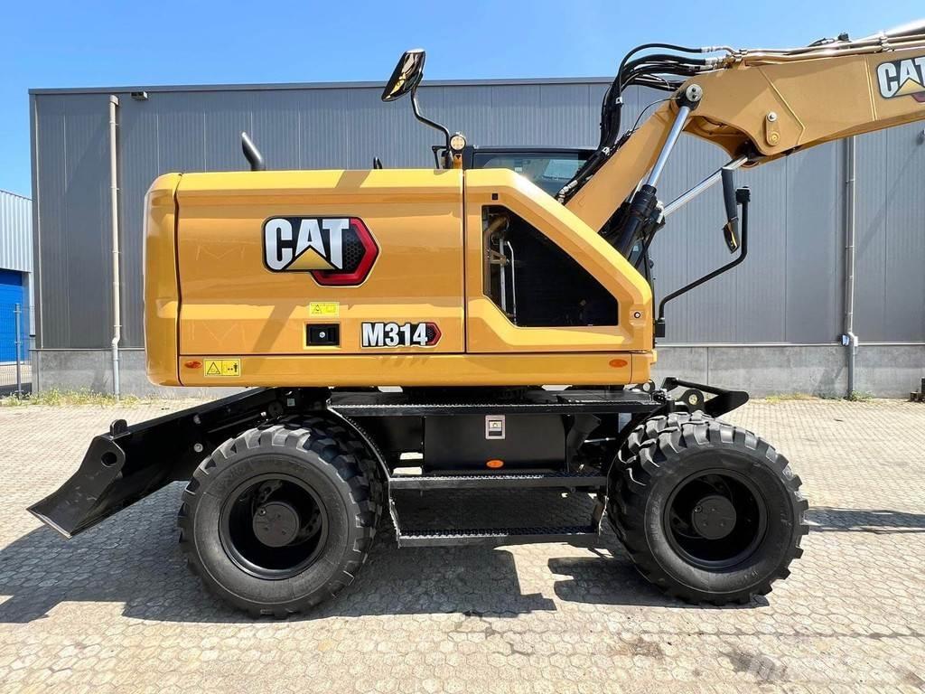 CAT M314-07 Gravemaskiner på hjul