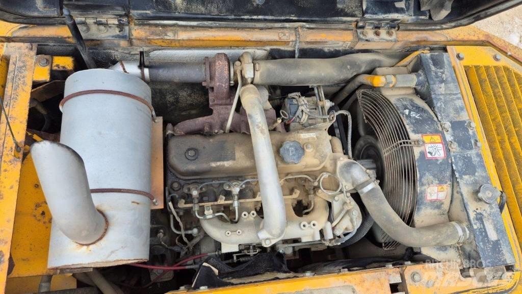 JCB JS 130 W Gravemaskiner på hjul