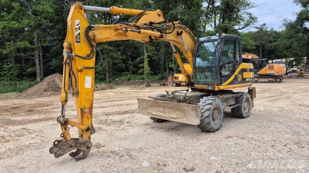 JCB JS 130 W Gravemaskiner på hjul
