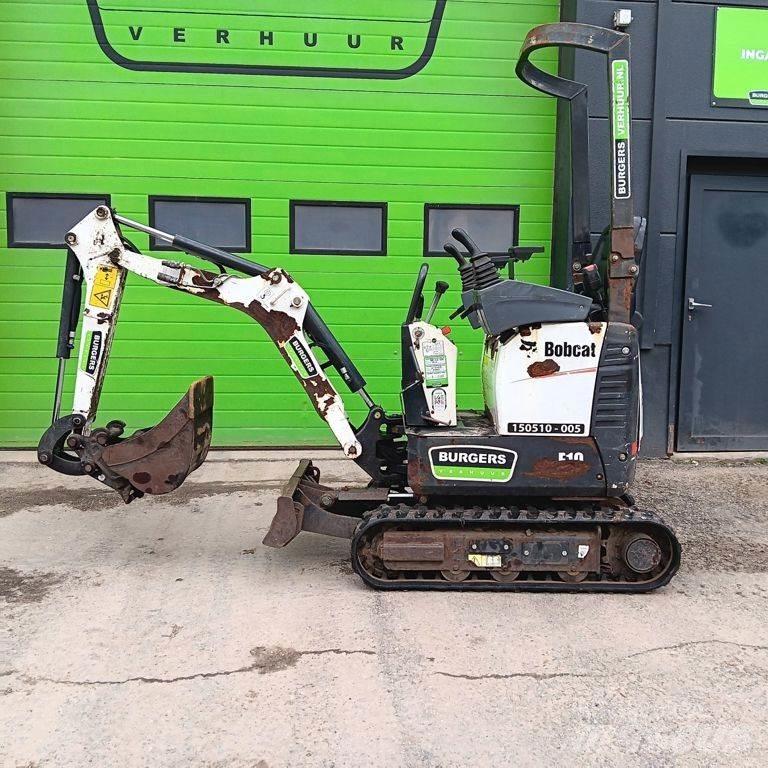 Bobcat E10 Minigravemaskiner