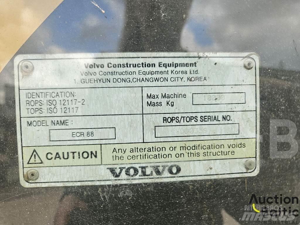 Volvo ECR 88 Midi-gravemaskiner 7t - 12t
