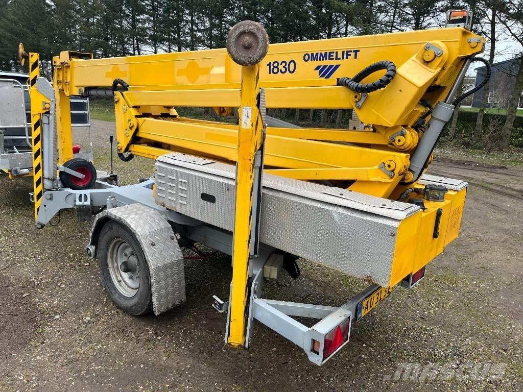 Omme 1830 EXB Trailermonterede lifte