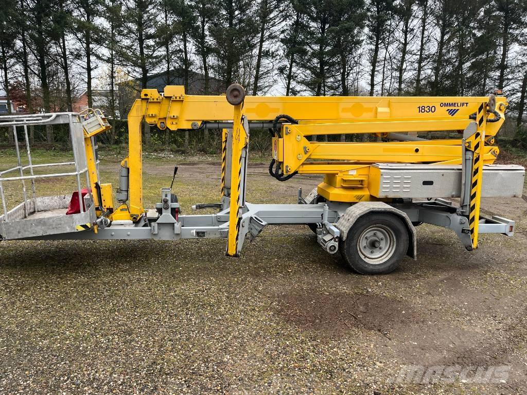 Omme 1830 EXB Trailermonterede lifte