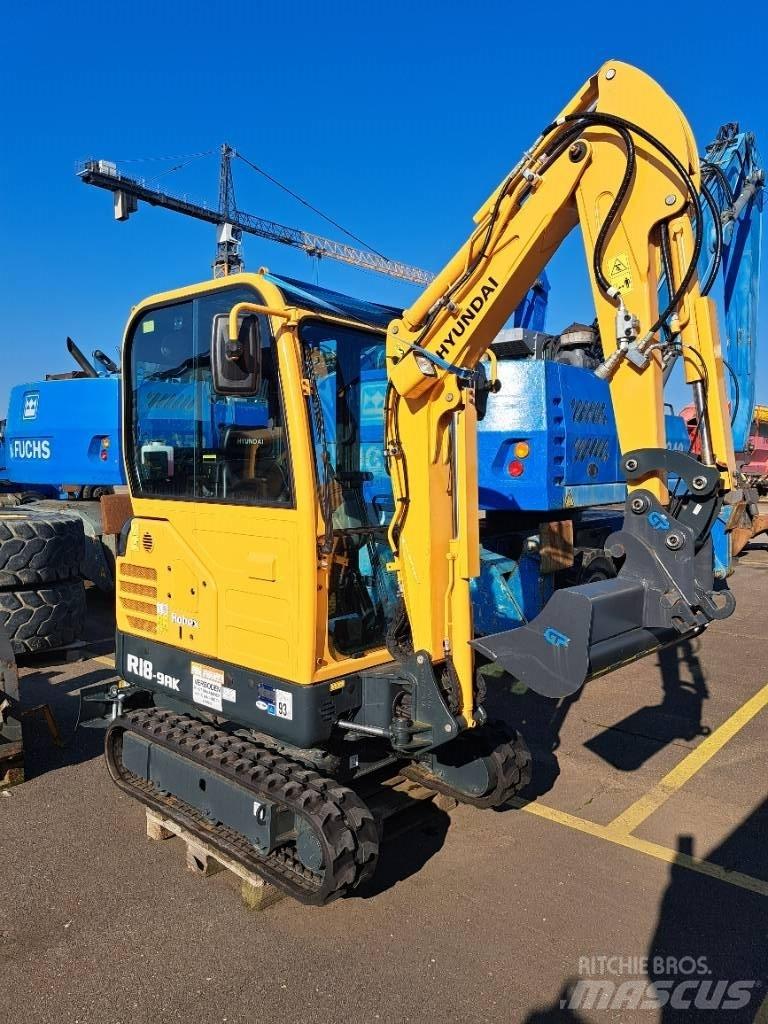 Hyundai R18-9AK Minigravemaskiner