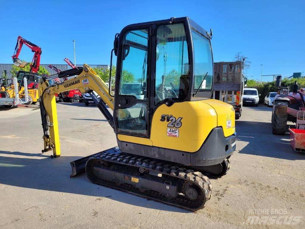 Yanmar SV 26 Minigravemaskiner