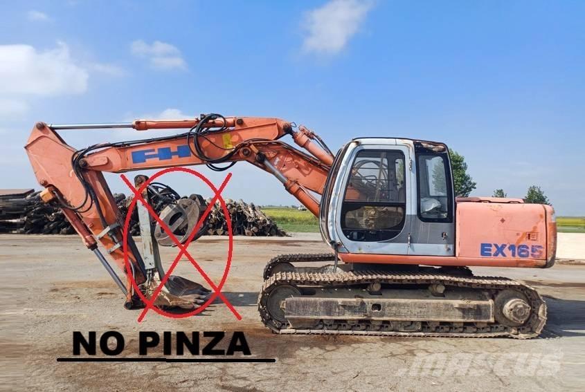 Fiat-Hitachi EX 165 Gravemaskiner på larvebånd