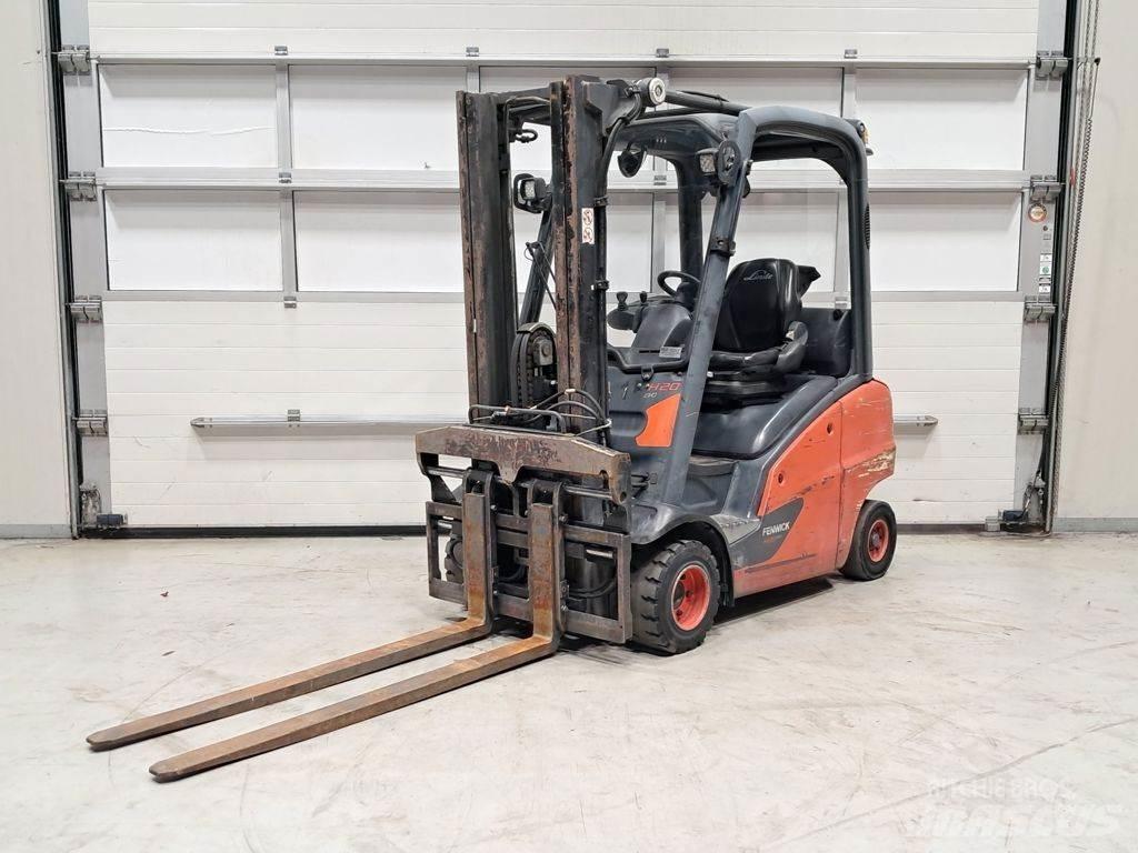 Linde H20T-01 LPG gaffeltrucks