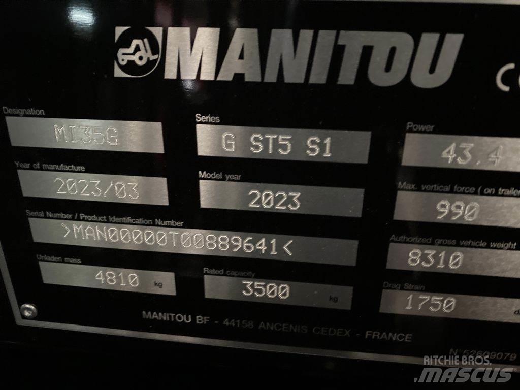 Manitou MI35G LPG gaffeltrucks