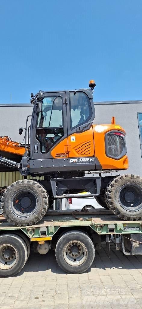 Doosan DX 100 W-7 Gravemaskiner på hjul