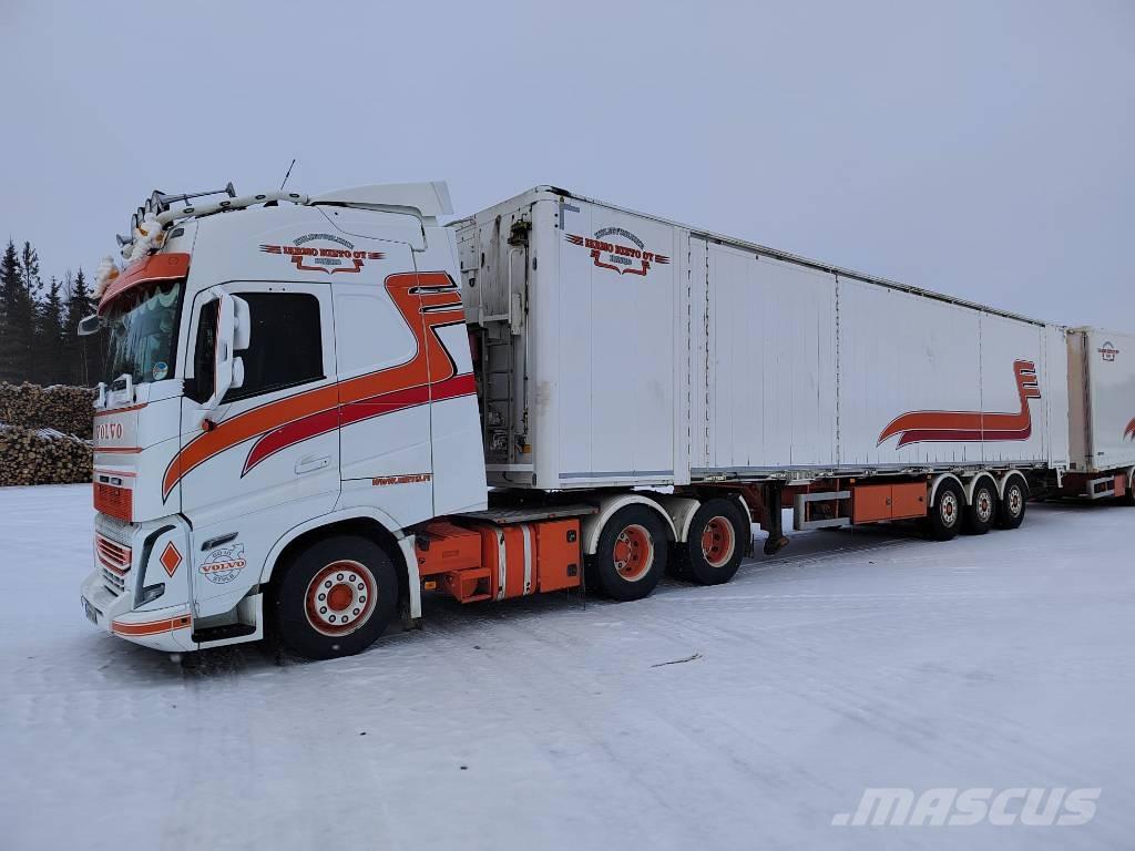 Knapen K 502 Semi-trailer til Flis