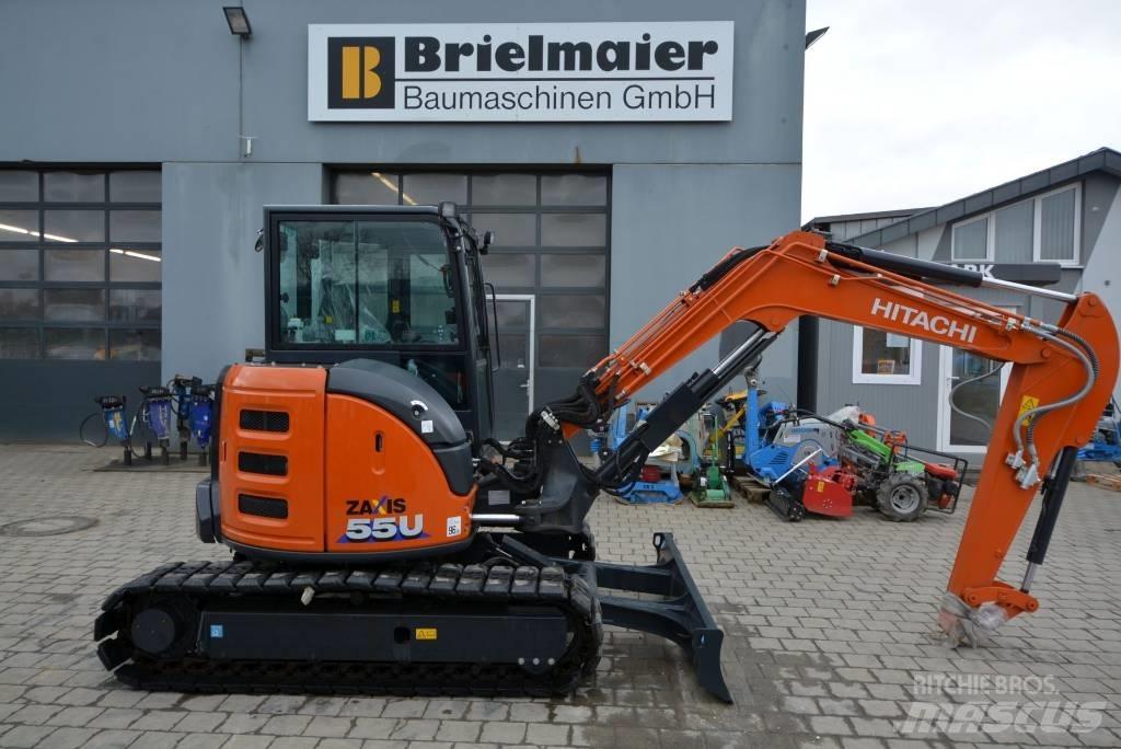 Hitachi ZX 55 U-6P Minigravemaskiner