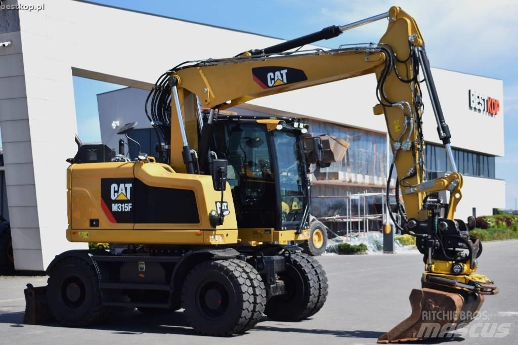 CAT M 315 F Gravemaskiner på hjul